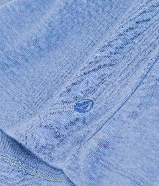 Women's Iconic Linen T-Shirt GAULOISE blue