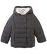 Girls' anorak in water-resistant flannel
