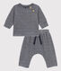 Babies' Cotton Velour Clothing - 2-Piece Set