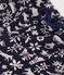 Babies' Patterned Quilted Tube-Knit Trousers SMOKING blue/AVALANCHE