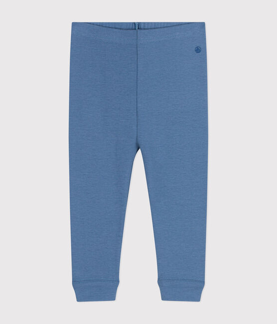 Babies' Cotton Leggings BEACH blue