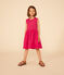 Girls' Sleeveless Linen Dress DELHI pink