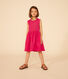 Girls' Sleeveless Linen Dress
