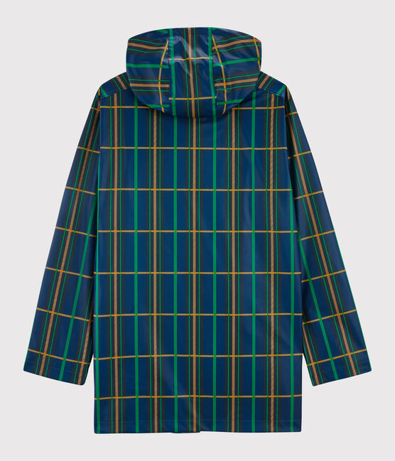 Unisex Raincoat LIMOGES blue/MULTICO white
