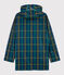 Unisex Raincoat LIMOGES blue/MULTICO white