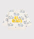 Babies' penguin-print cotton sweatshirt