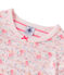 Girls' pyjamas in reversible tube knit VIENNE pink/ROSE pink/MULTICO