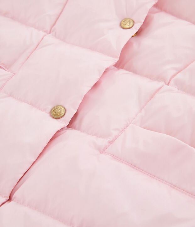 Girls' Feather and Down Coat pink