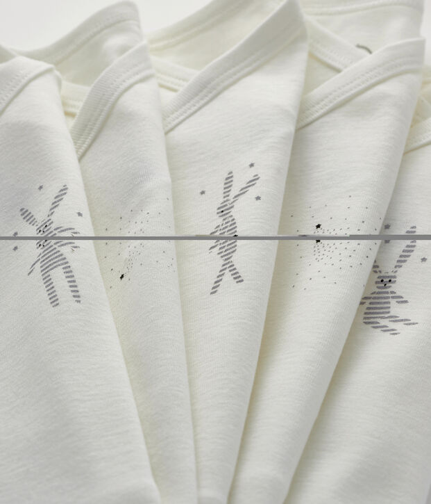 Newborn Babies' Short-Sleeved Bodysuit - 5-Piece Set multicolor