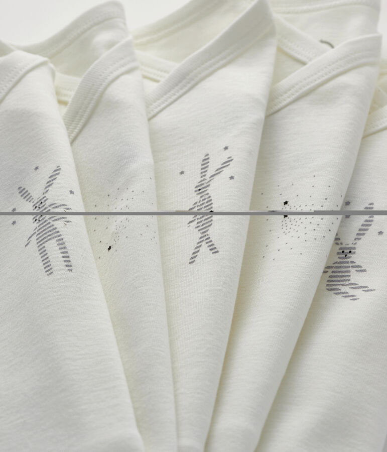 Newborn Babies' Short-Sleeved Bodysuit - 5-Piece Set multicolor