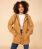Iconic Recycled Fabric and Organic Cotton Raincoat TOURONE beige