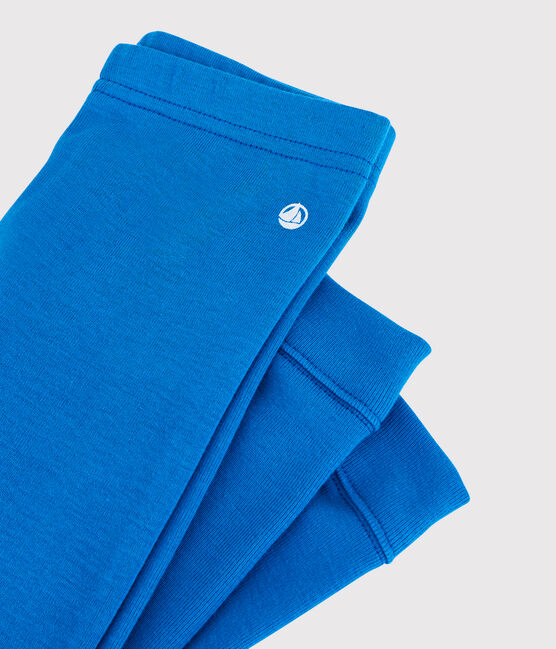 Babies' Cotton Leggings RUISSEAU blue