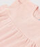 Babies' Sleeveless Openwork Knit Blouse SALINE pink