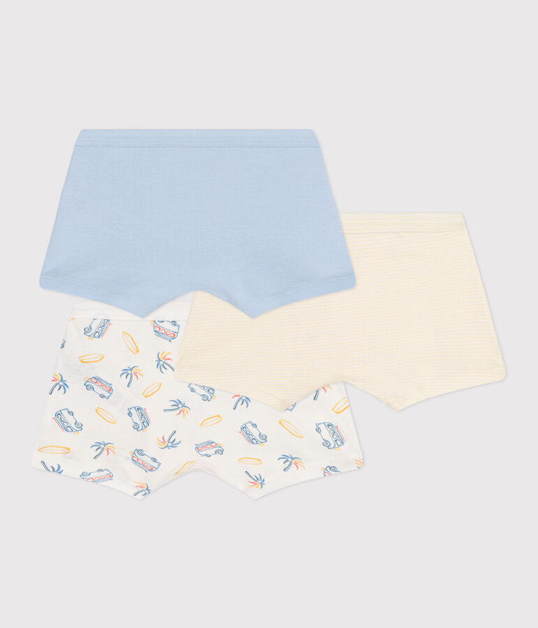 Children's van print cotton boxers with thin waistbands - 3-Pack variante 1