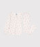 Children's floral printed cotton pyjamas MARSHMALLOW white/MULTICO white