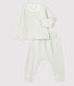 Babies' Organic Striped Tube Knit Clothing - 2-Piece Set