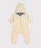 Babies' sherpa snowsuit AVALANCHE Ecru