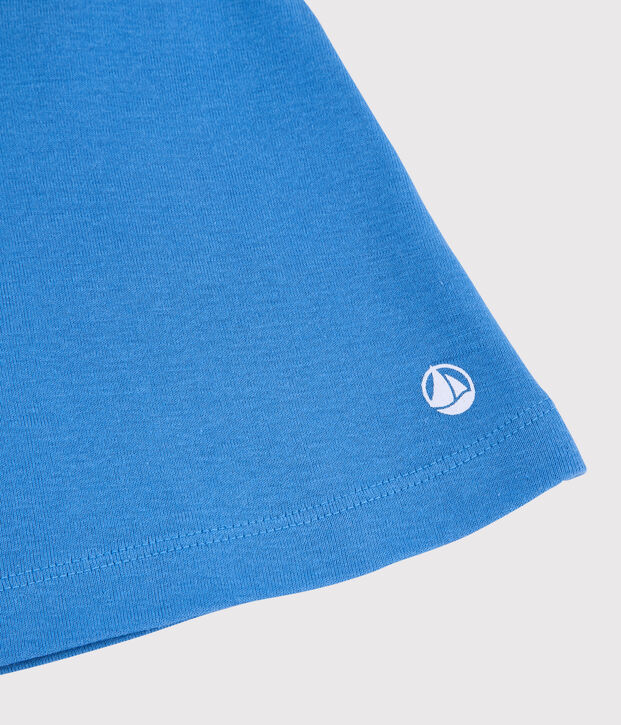 Girl's Cotton Shorts blue