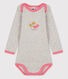 Baby Girls' Long-Sleeved Bodysuit