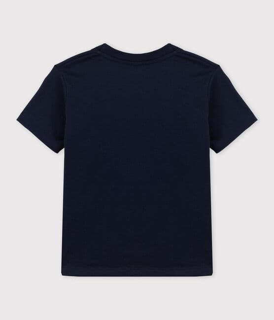 Boys' Short-Sleeved Jersey T-Shirt SMOKING blue