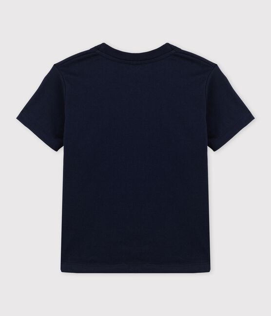 Boys' Short-Sleeved Jersey T-Shirt SMOKING blue