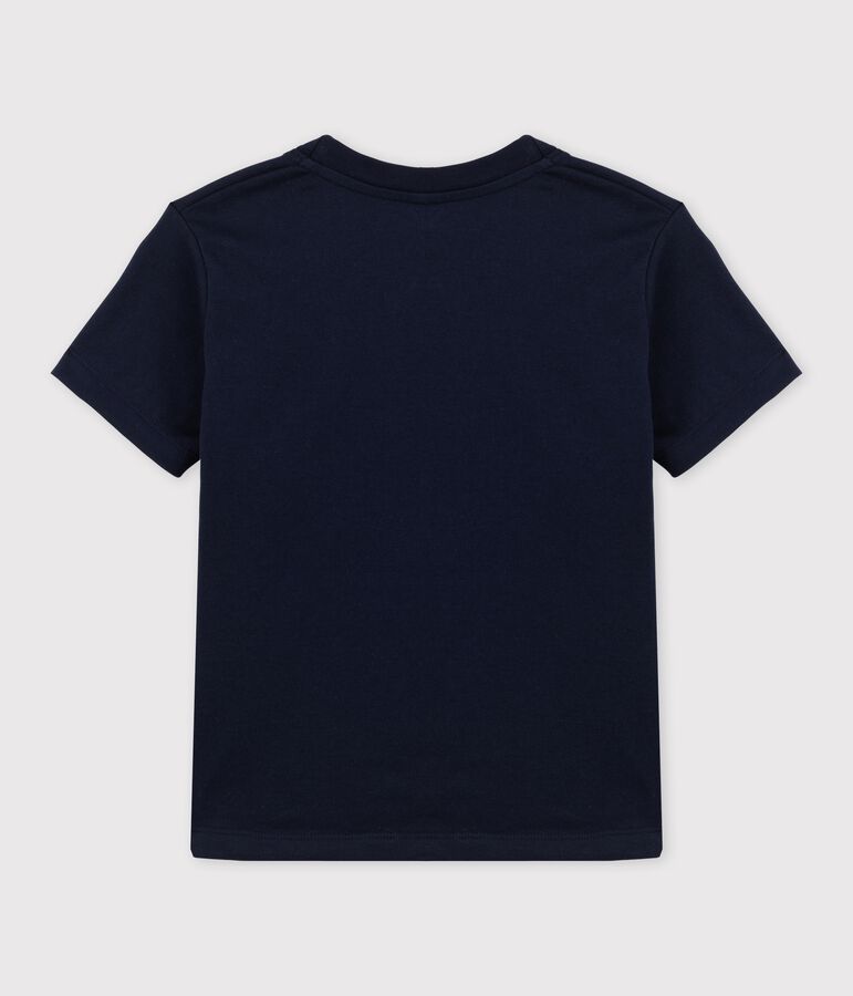 Boys' Short-Sleeved Jersey T-Shirt blue