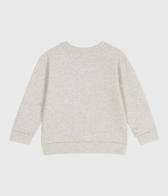 Children's unisex cotton sweatshirt BELUGA CHINE grey
