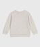 Children's unisex cotton sweatshirt BELUGA CHINE grey