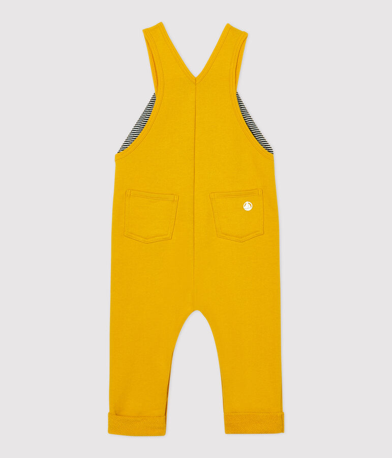 Babies' Fleece Dungarees yellow
