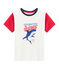 Boys' T-Shirt MARSHMALLOW white/PEPS red