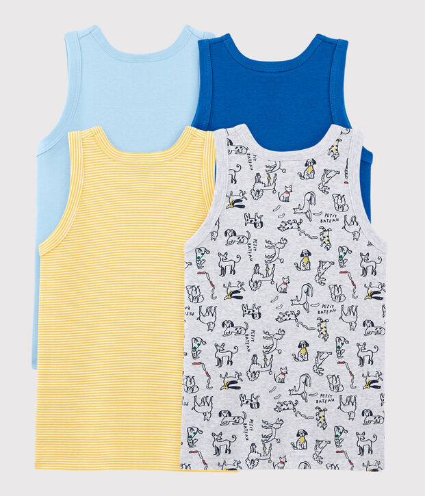 Boys' surprise set of tank tops - 4-pack multicolor