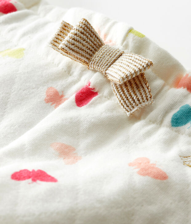 Baby Girls' Print Trousers white/multicolor