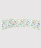 Baby Girls' Jungle Print Ribbed Cot Bumper MARSHMALLOW white/MULTICO white
