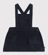 Babies' Sleeveless Wide Ribbed Corduroy Dress
