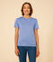 Women's Iconic Linen T-Shirt GAULOISE blue