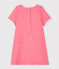 Baby Girls' Short-Sleeved Bodysuit/Dress CUPCAKE pink