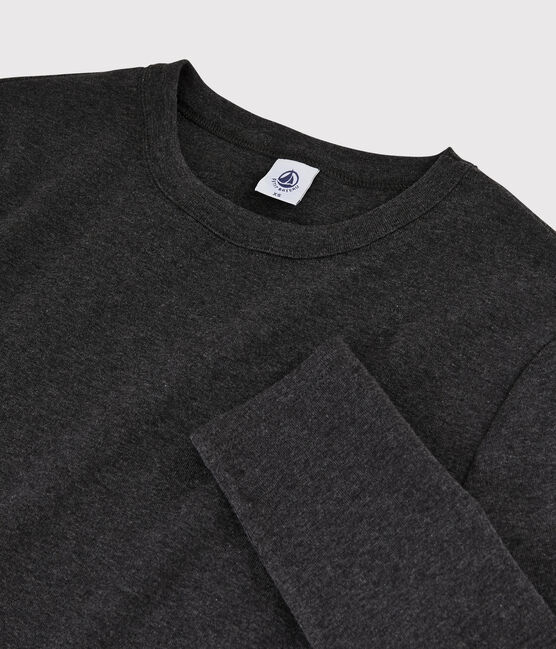 Women's Iconic Round-Neck Cotton T-Shirt CITY CHINE grey