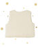 Baby girl's reversible sleeveless cardigan COQUILLE beige