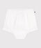 Seersucker baby bloomers ECUME white