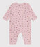 Babies' footless floral-print cotton pyjama suit JOLI pink/MULTICO white