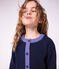 Children's plain wool and cotton cardigan SOIR