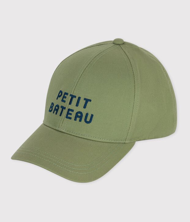 Children's cotton cap OLIVINE