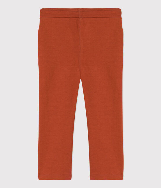 Girls' Cotton Trousers RUSTY brown
