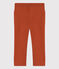 Girls' Cotton Trousers RUSTY brown