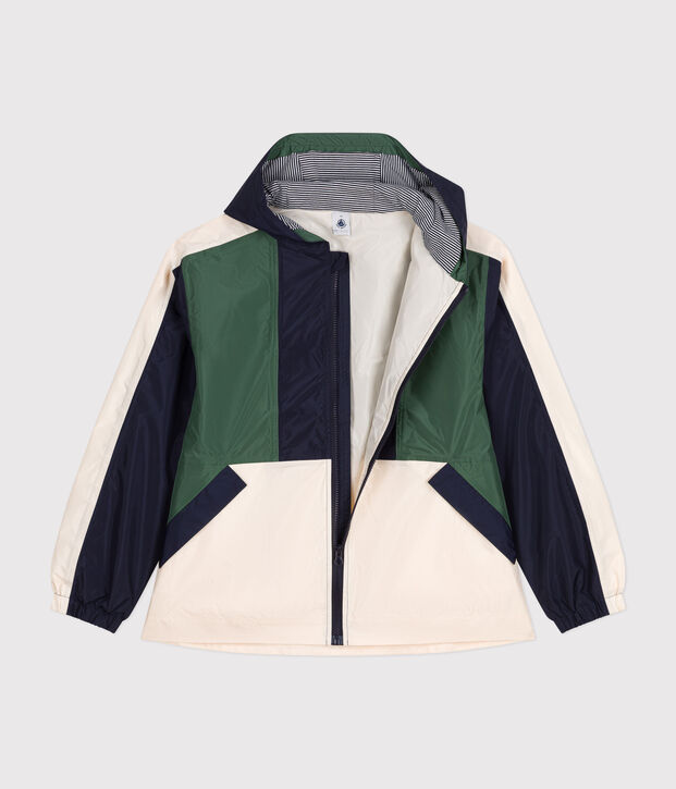 Women's Windbreaker Ecru/multicolor