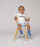 Babies' Cotton T-Shirt. MARSHMALLOW white