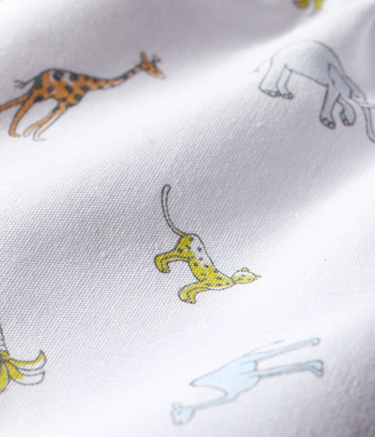 Animal print pouch blue