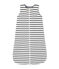 Babies' Reversible Ribbed Sleeping Bag COQUILLE beige/ABYSSE blue