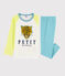 Boys' Leopard Print Cotton Pyjamas SUNNY yellow/MULTICO white