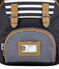 Petit Bateau x Tann's child's backpack SMOKING blue/BRINDILLE brown/MARSHMALLOW